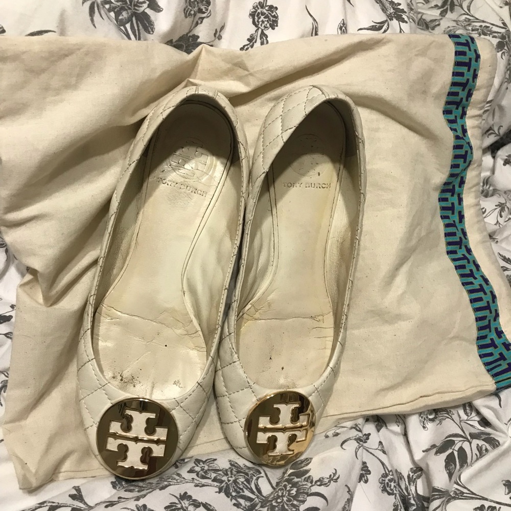 Tory Burch Quinn Quilted flats
